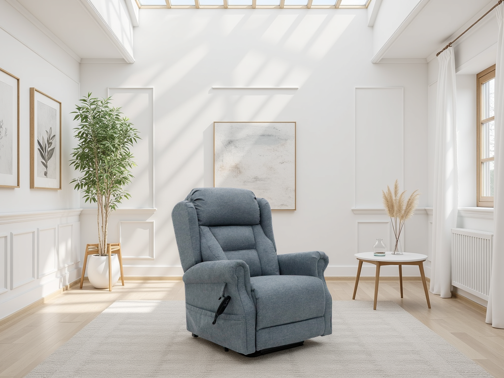 LookWish Fairmont Rise and Recline Chair Grey