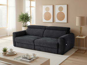 LookWish Dakota Electric Sofabed Black 3 Seater