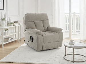 LookWish Cornwall Rise and Recline Massage Chair Grey