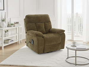 LookWish Cornwall Rise and Recline Massage Chair Brown