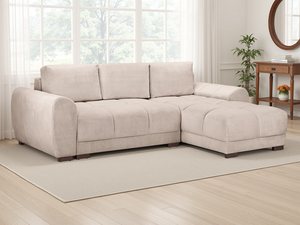 LooksWish Azzuro Sofabed Mocha Universal Corner