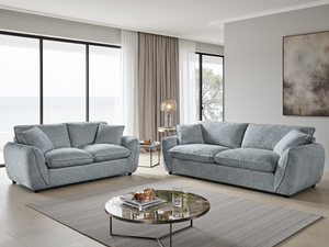 LooksWish Berlin Sofa Grey 3+2 Set
