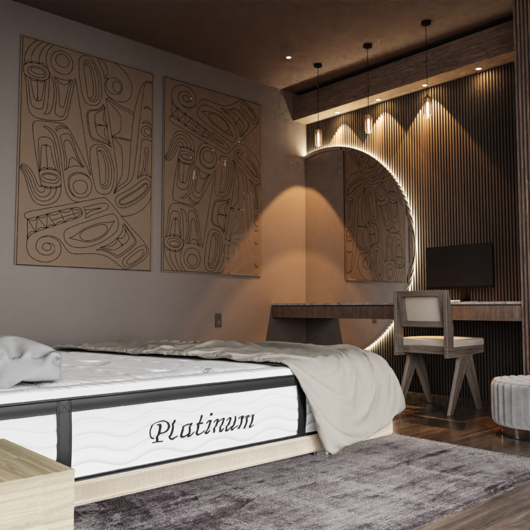 Lookswish Prime Gel Memory Top Rated Platinum 3500 Pocket Gel Mattress