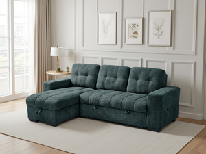 LookWish Palermo Universal Corner Sofabed Teal