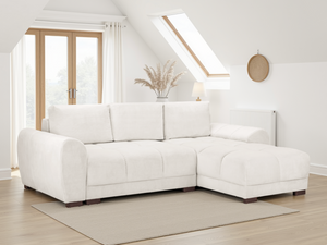 LooksWish Azzuro Sofabed Cream Universal Corner
