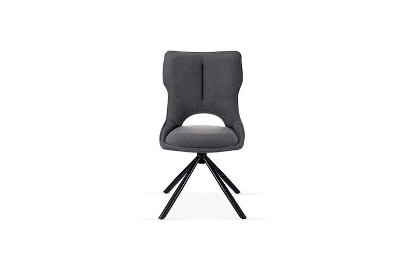Roseland 360 Swivel Grey Dining Chair -  Lookswish