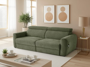 LookWish Dakota Electric Sofabed Green 3 Seater
