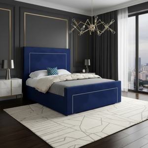 Milano Studded Sleek Bed