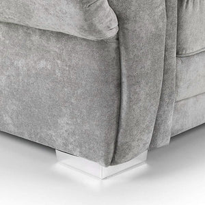 Vegas Range Chesterfield Armchair Light Grey