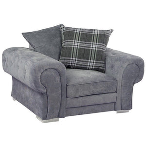 Verona Range Armchair Mid Grey